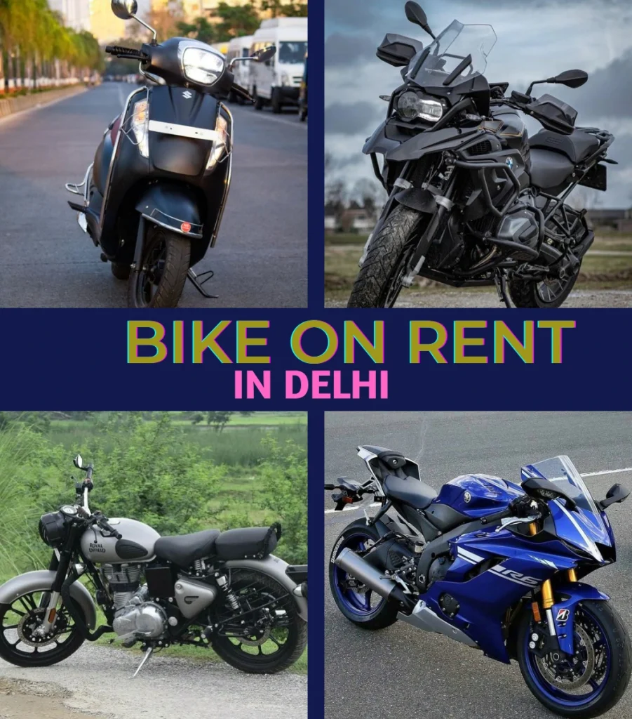 Bike on Rent in Delhi