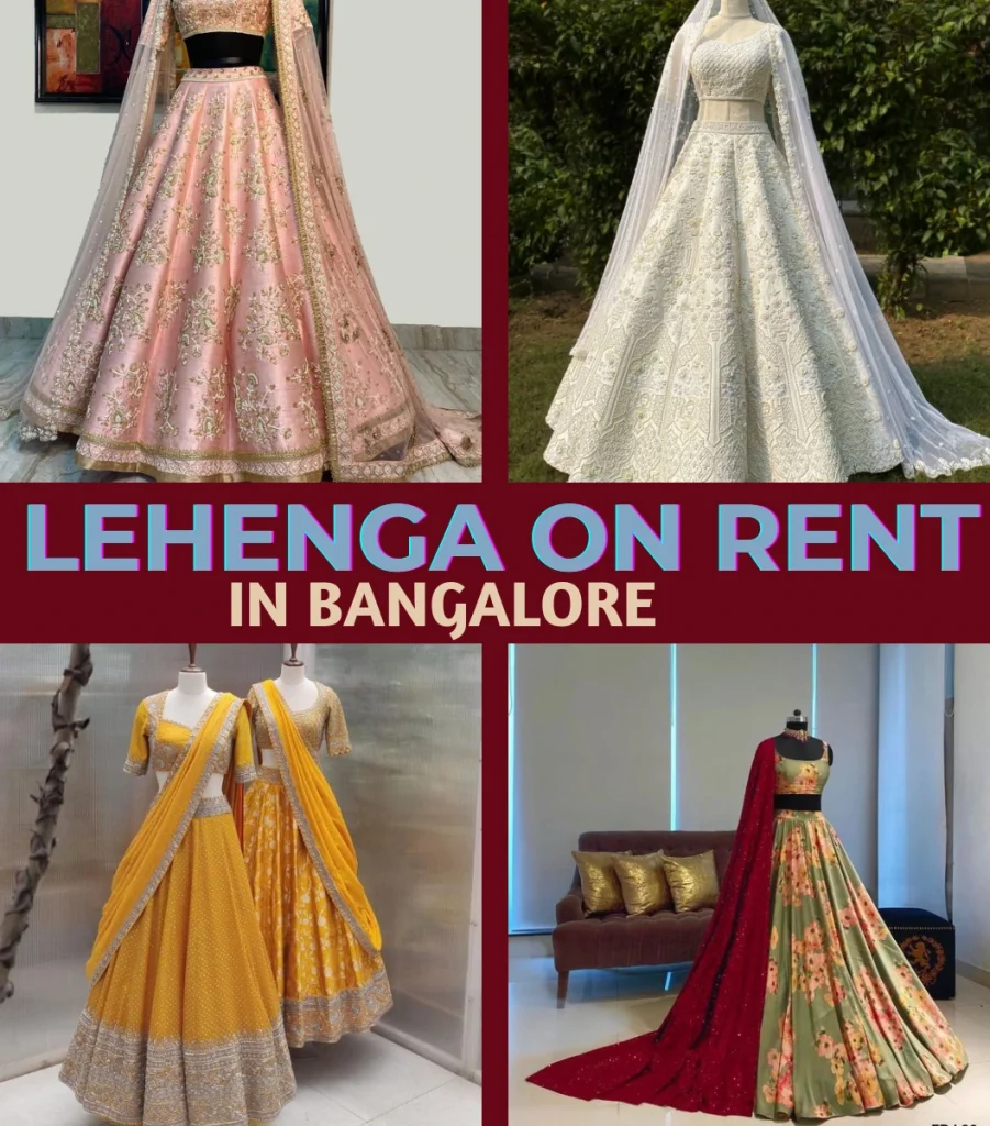 Designer Lehenga on rent in Bangalore