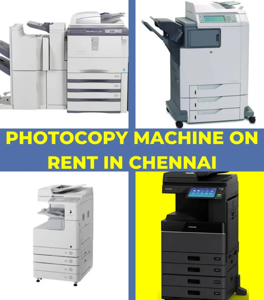 Photocopier on Rent Chennai