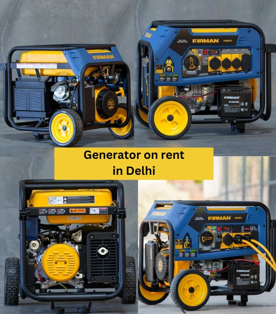Generator on Rent in Delhi