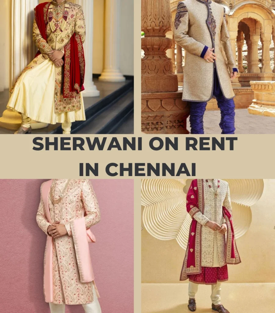 Sherwani on Rent in Chennai