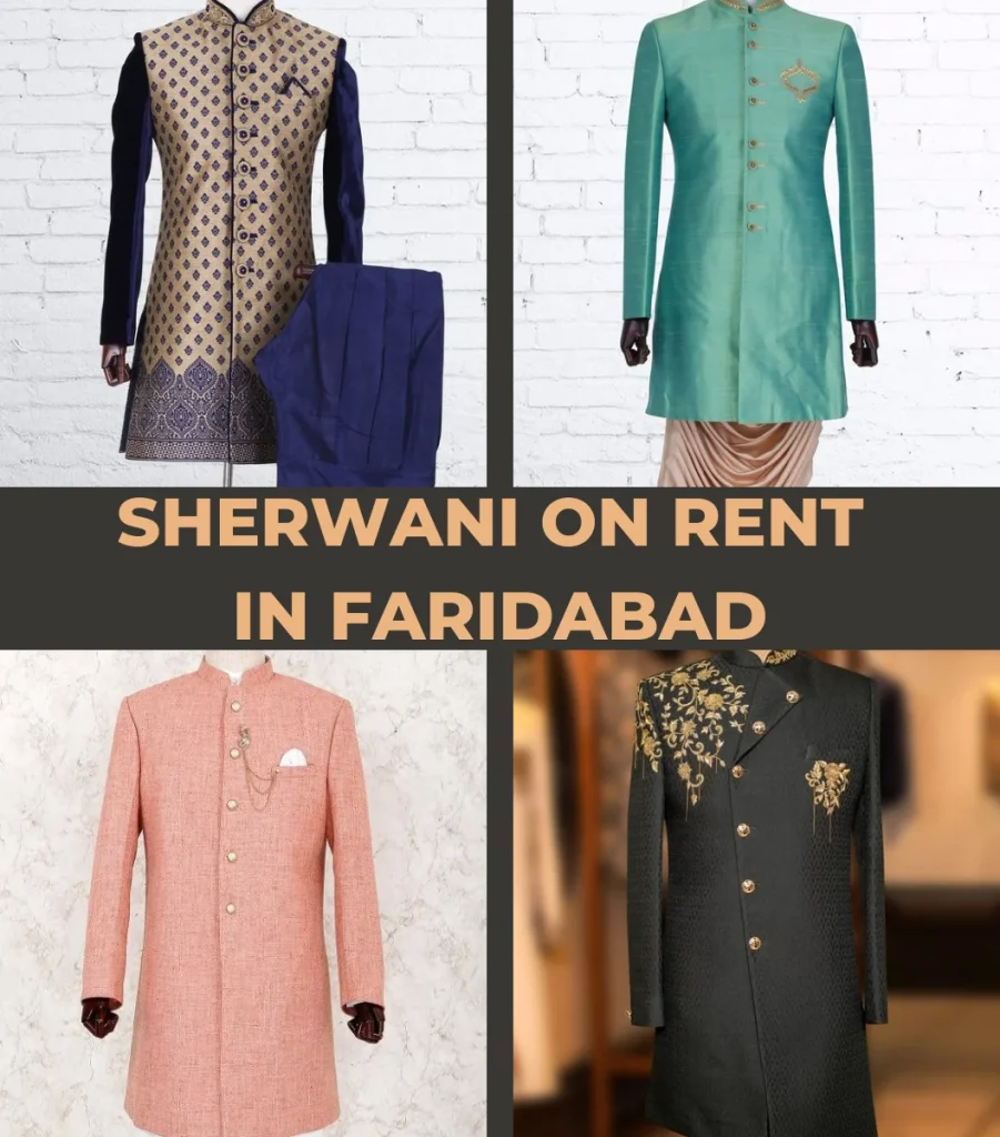 Sherwani on Rent in Faridabad