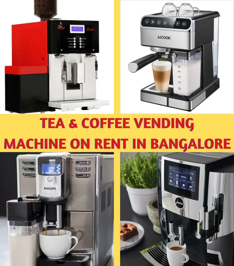 Tea Coffee Vending Machine on Rent in Bangalore