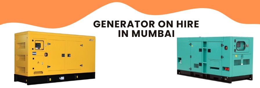 generator on rent in mumbai