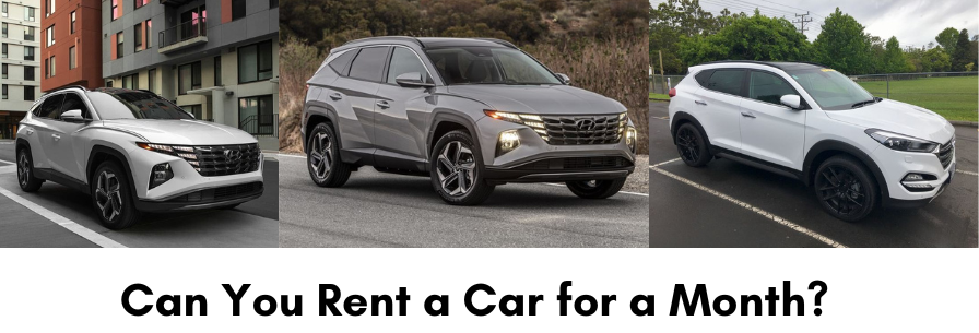 Can You Rent a Car for a Month?