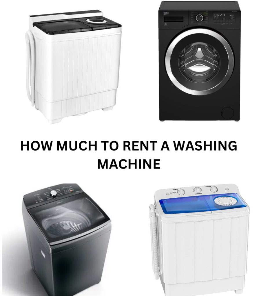 How Much to Rent a Washing Machine