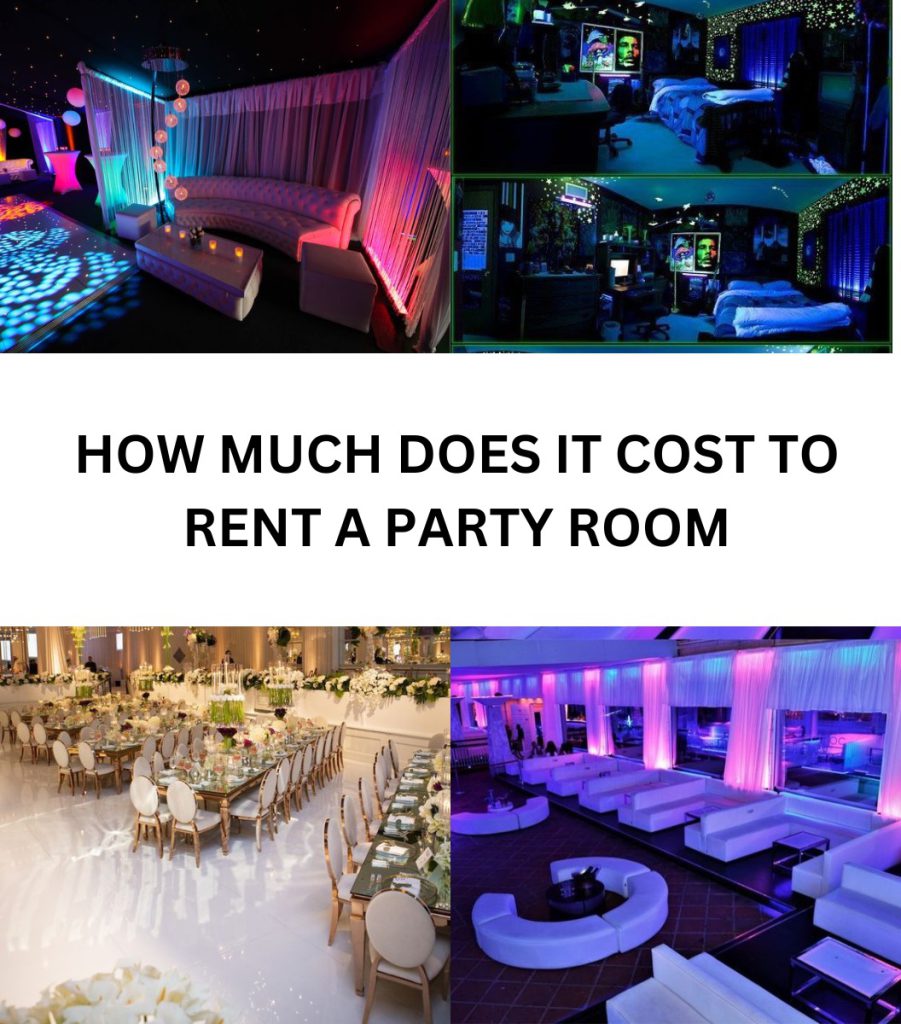 How Much Does It Cost to Rent a Party Room