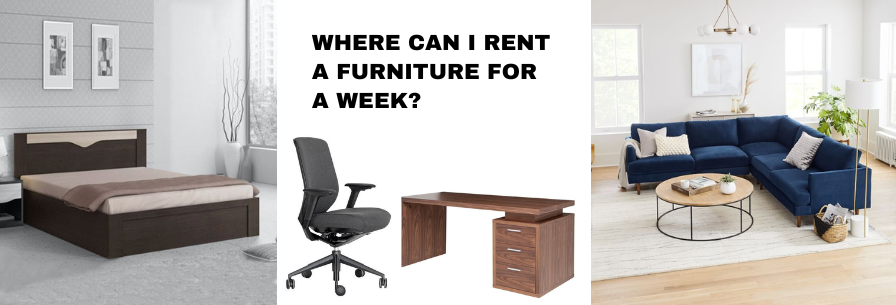 where can I rent furniture for a week