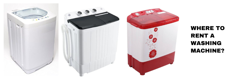 how much to rent a washing machine