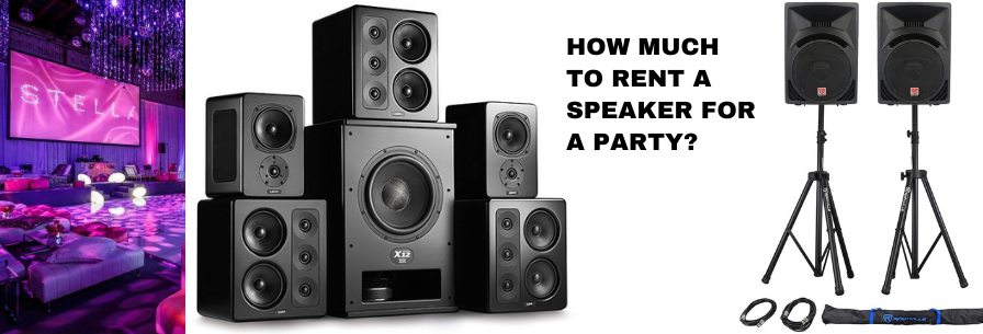 How Much Does it Cost to Rent Speakers for a Party