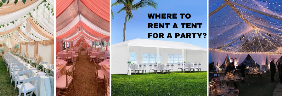 Where to Rent a Tent for a Party
