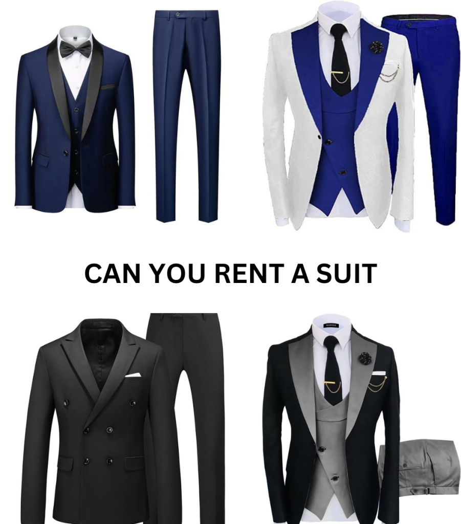 can you rent a suit