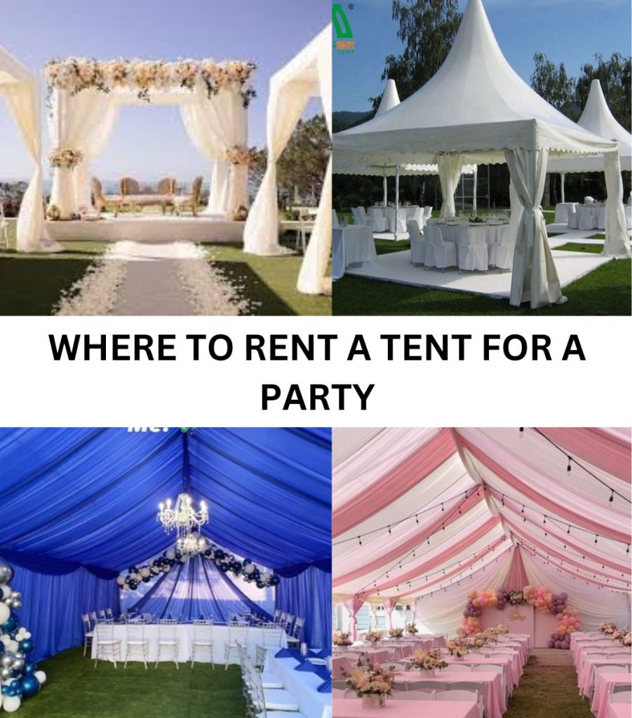 Where to Rent a Tent for a Party