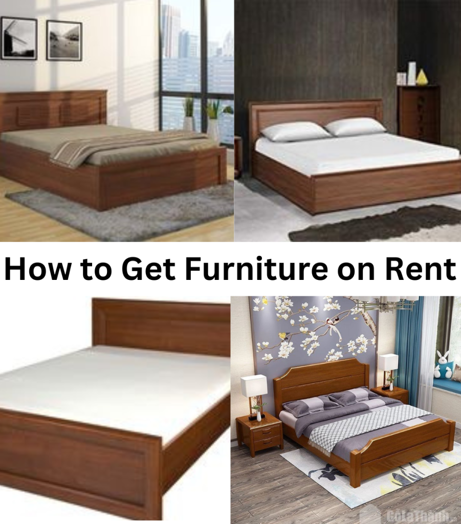 How to Get Furniture on Rent