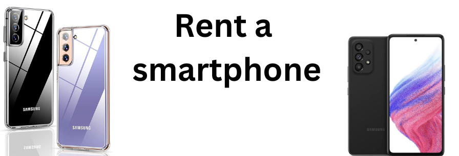 Rent a smartphone