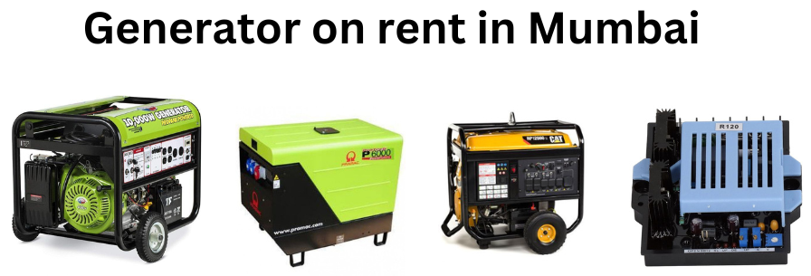 Generator on rent in Mumbai