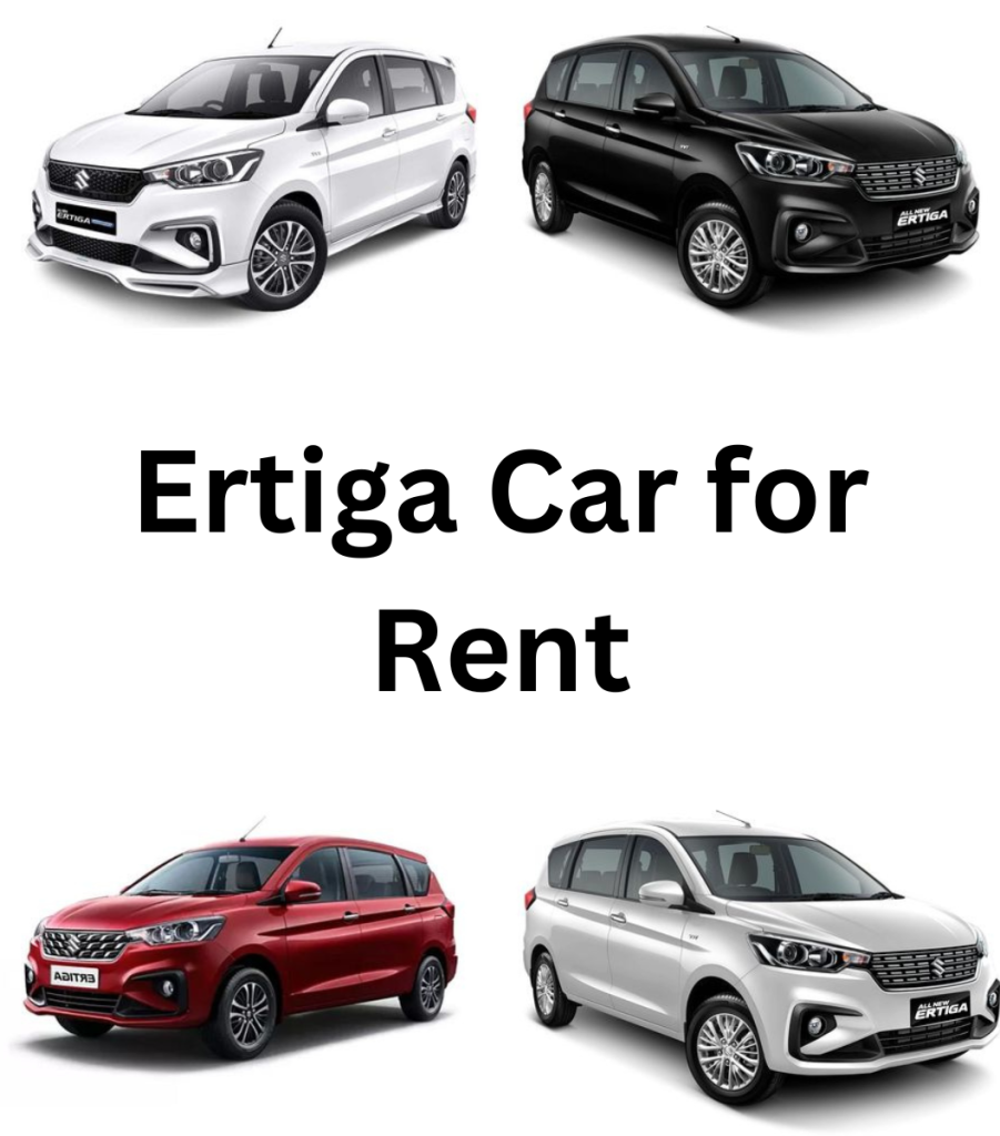 Ertiga car for rent