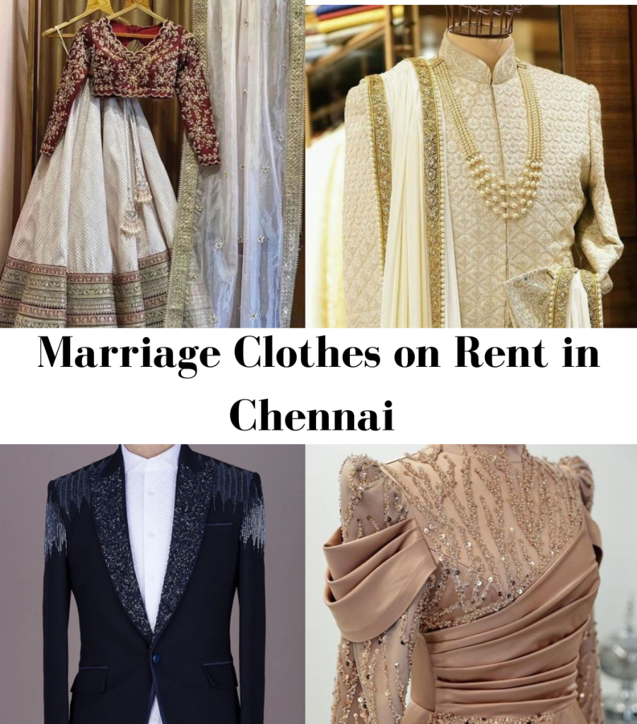 Marriage Clothes on Rent in Chennai