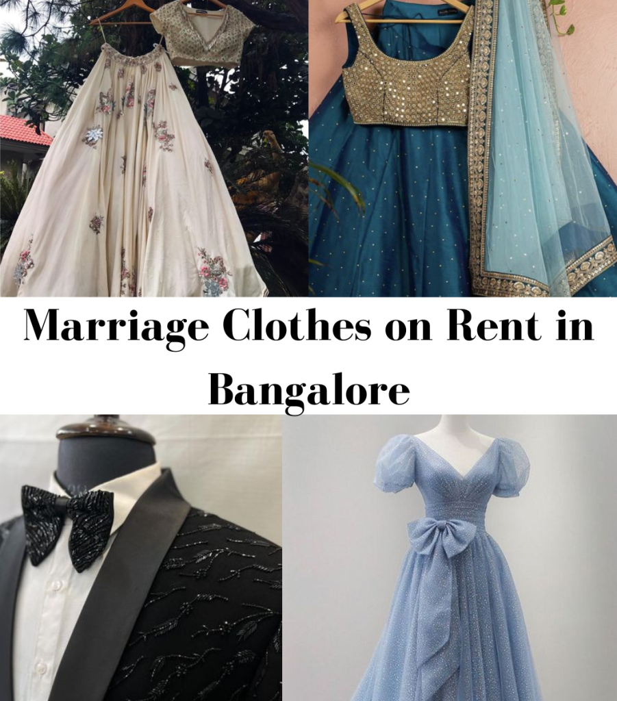 Marriage Clothes on Rent in Bangalore