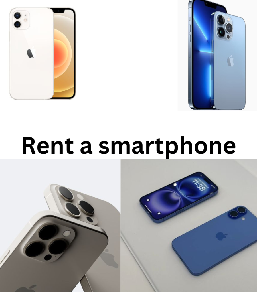 Rent a smartphone