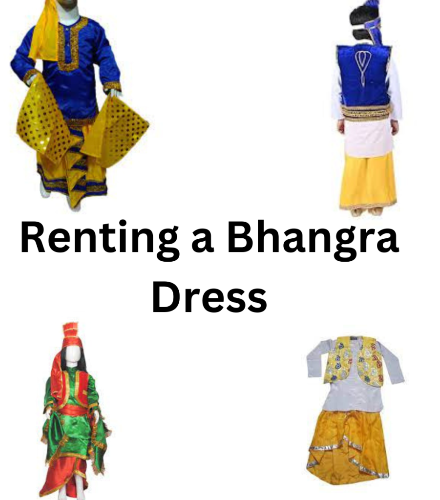 Renting a Bhangra Dress