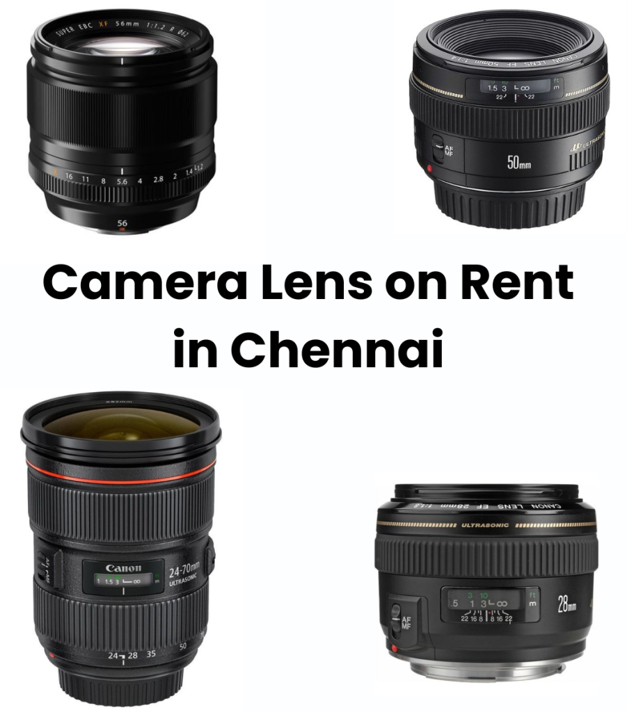 Camera Lens on Rent in Chennai