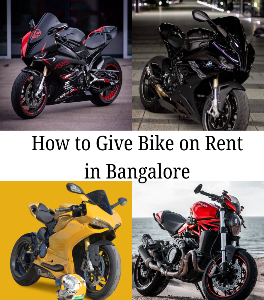 How to Give Bike on Rent in Bangalore