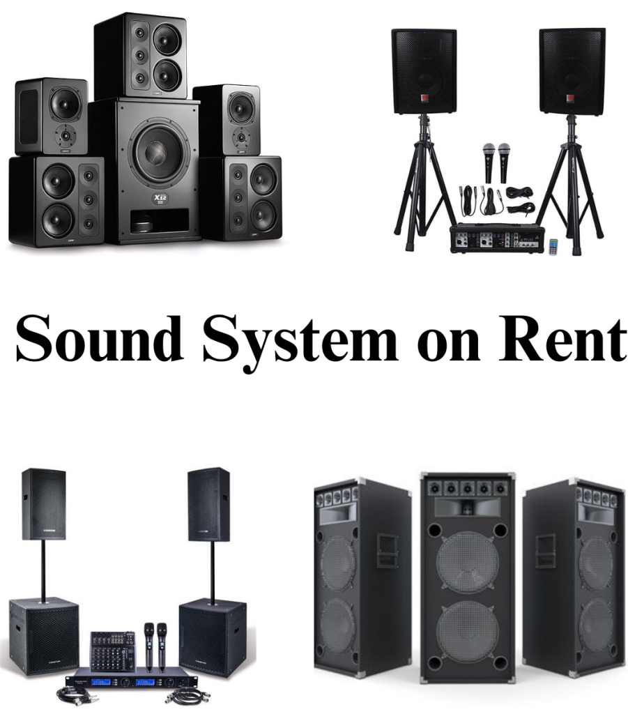 sound system on rent