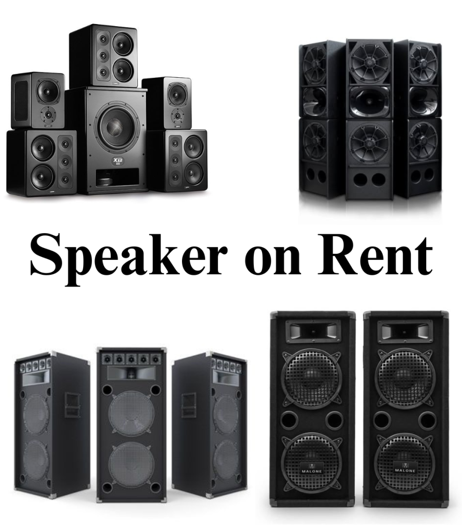 Speaker on Rent