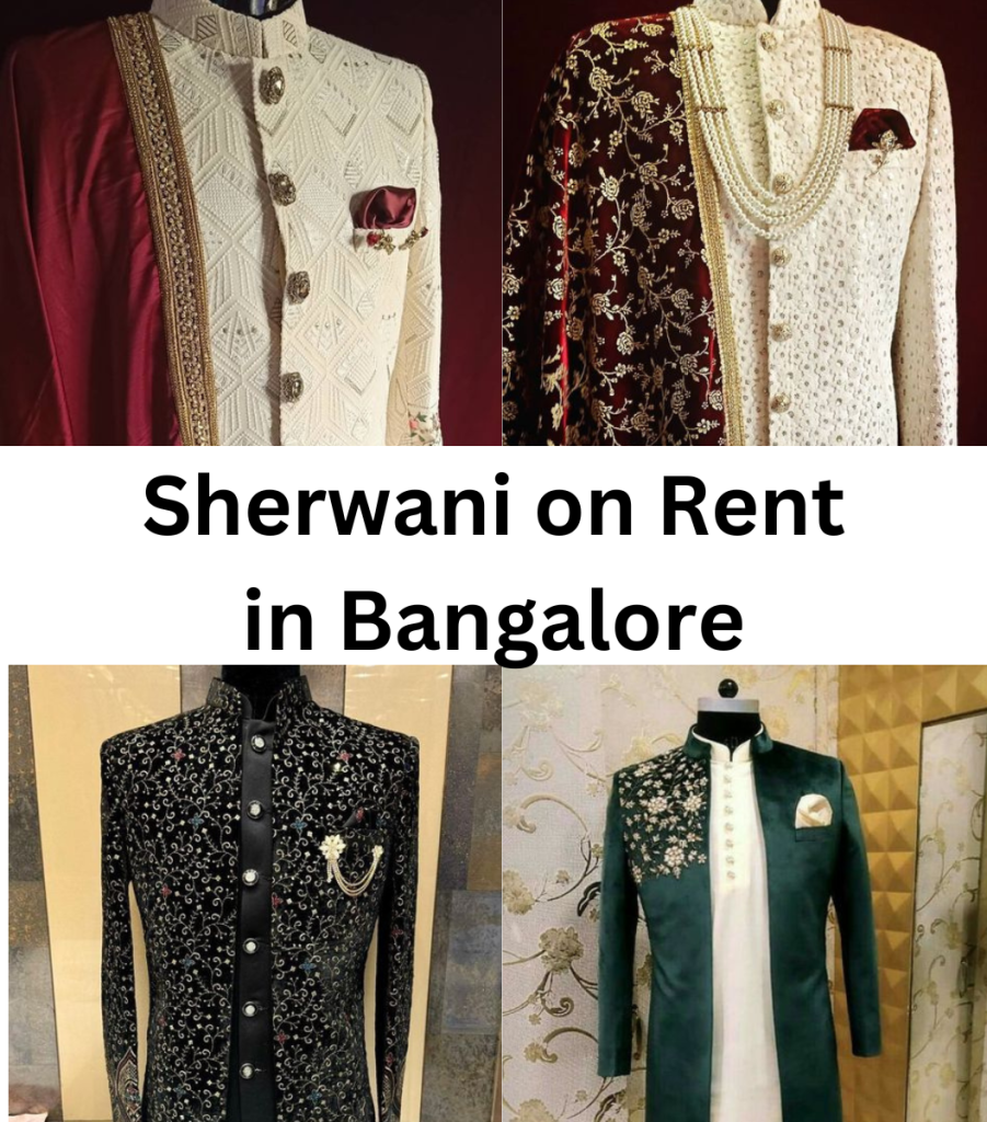 Sherwani on Rent in Bangalore