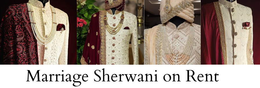 marriage sherwani on rent