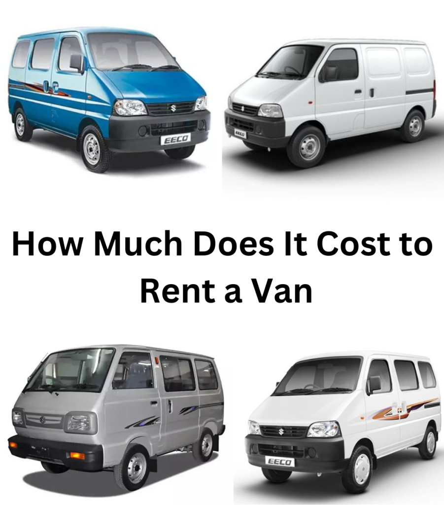 How Much Does It Cost to Rent a Van