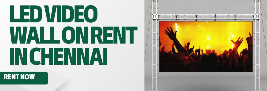 LED Video Wall on Rent in Chennai