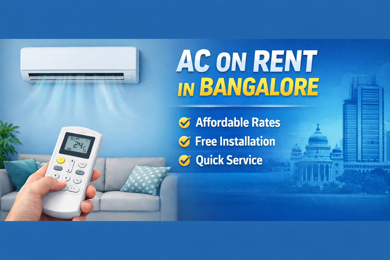 AC on Rent in Bangalore