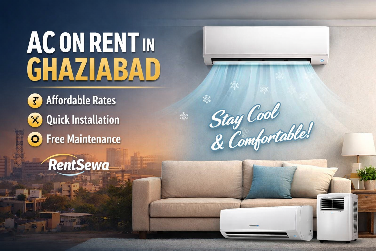 AC on Rent in Ghaziabad