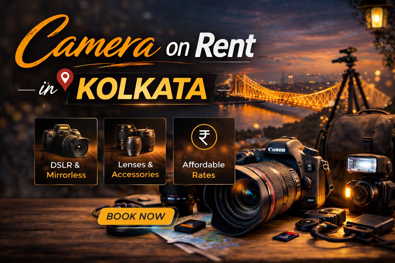 Camera on Rent in Kolkata