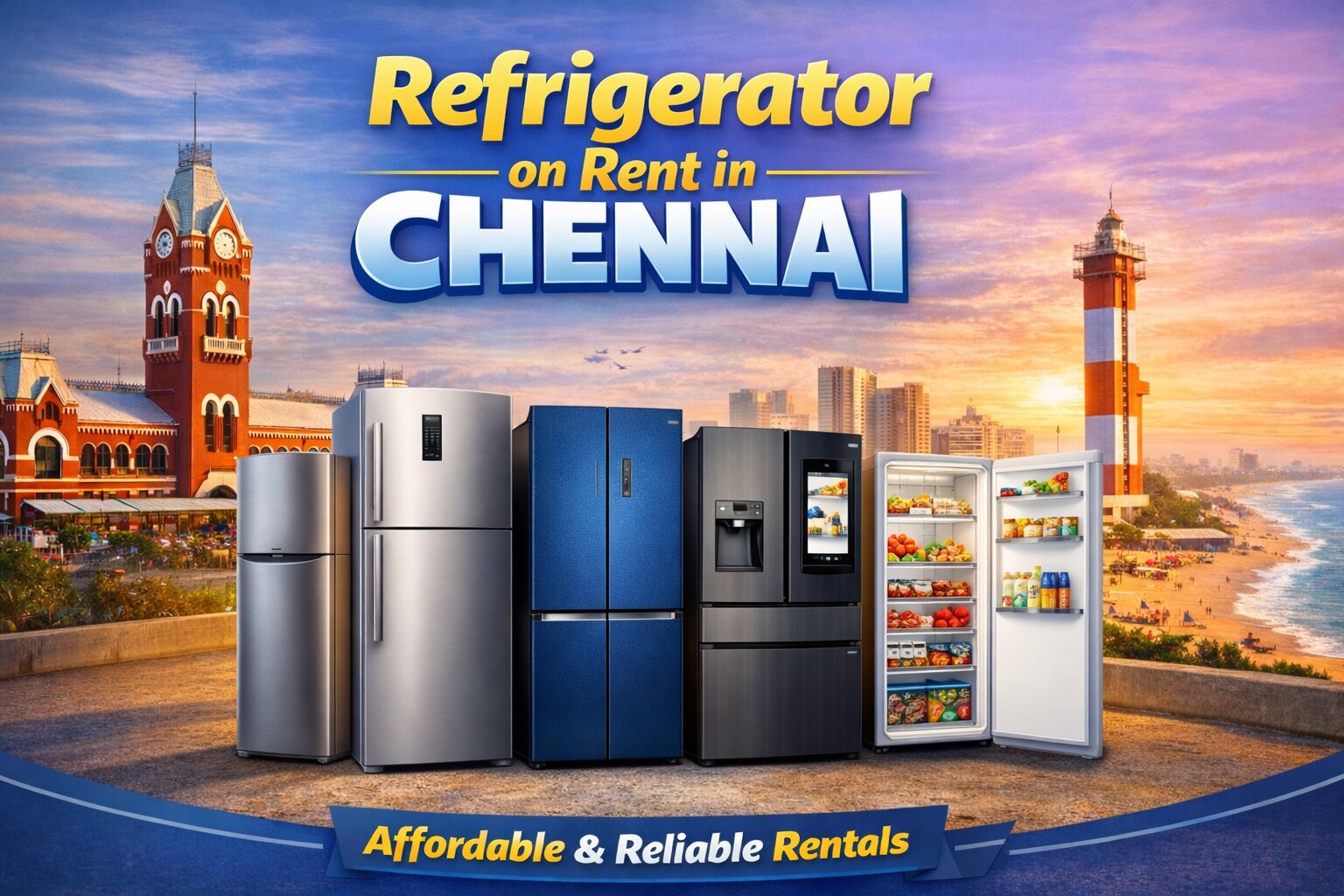 Refrigerator on Rent in Chennai