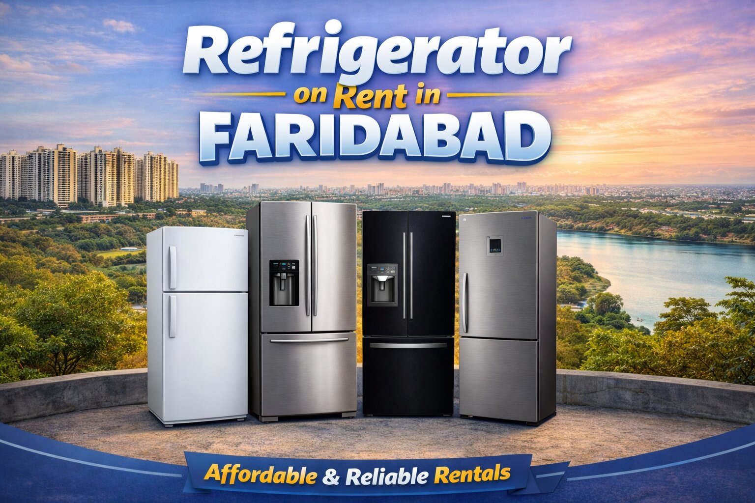 Refrigerator on Rent in Faridabad