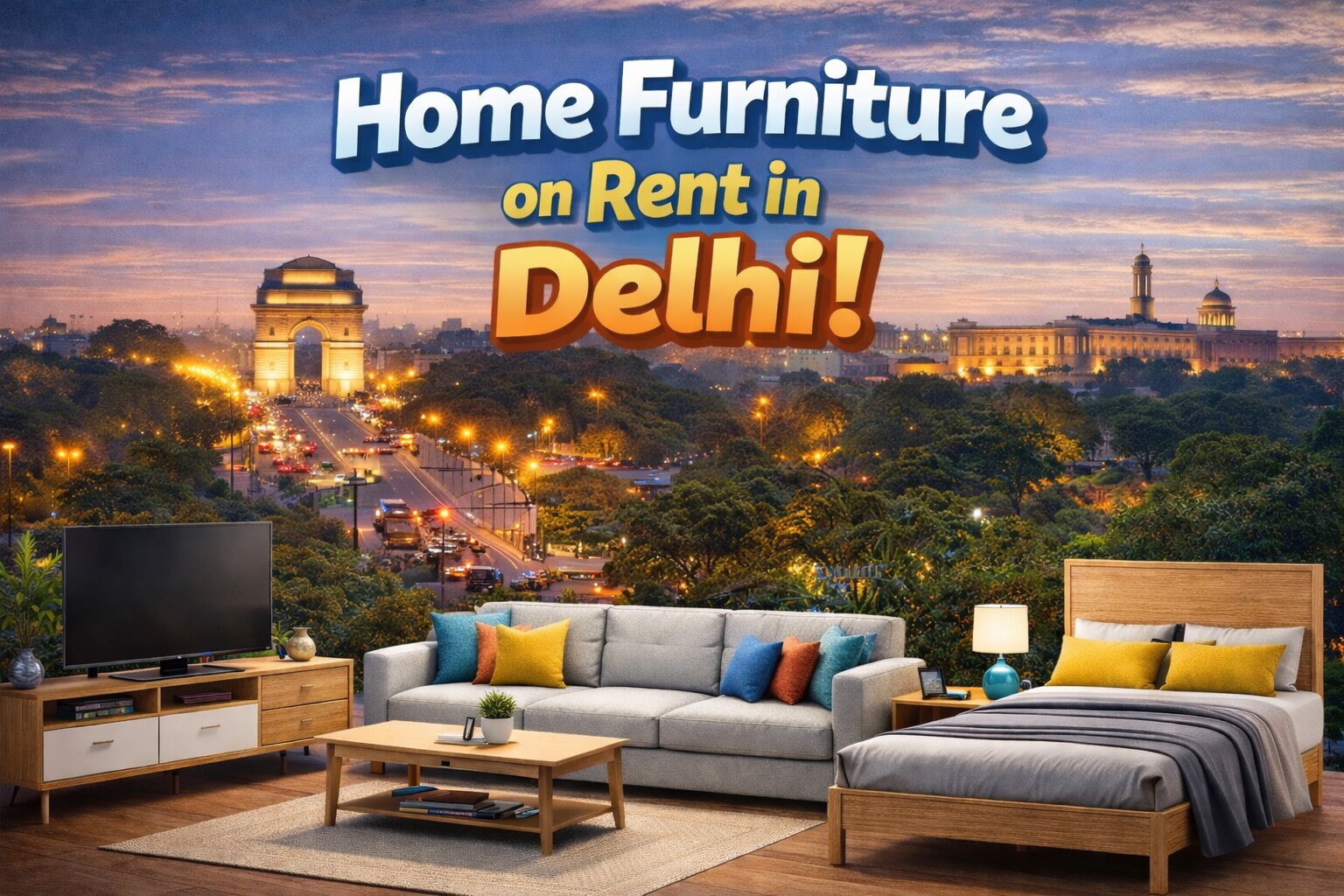 Home- Furniture on Rent in Delhi