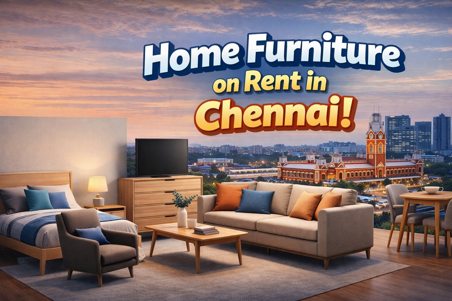 Home- Furniture on Rent in Chennai