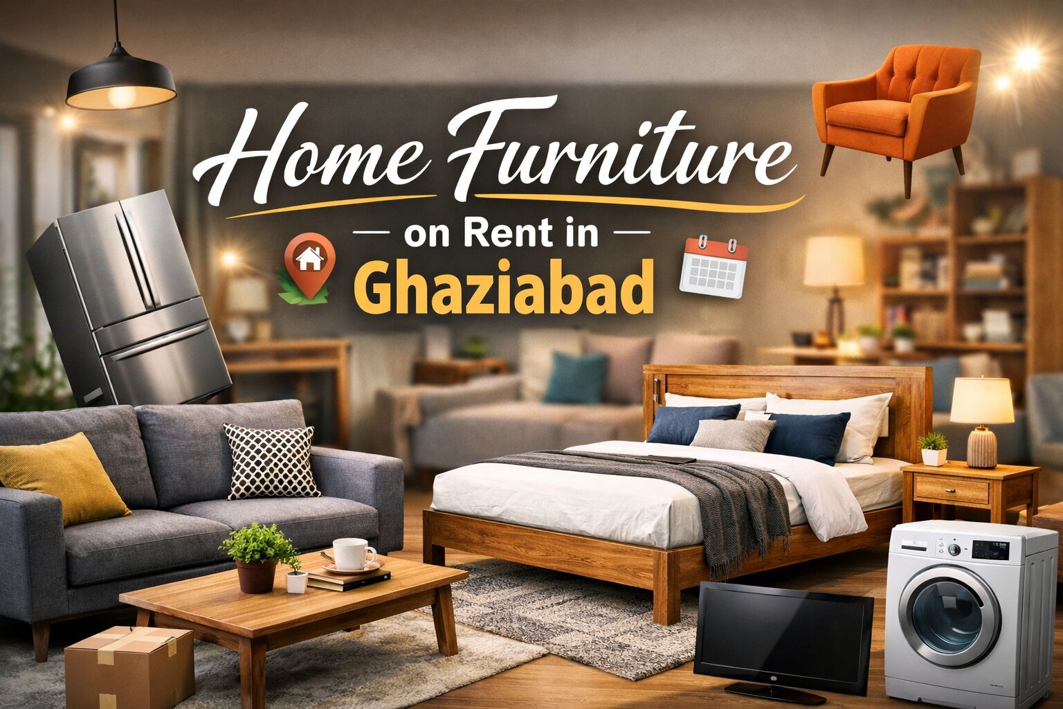 Home- Furniture on Rent in Ghaziabad