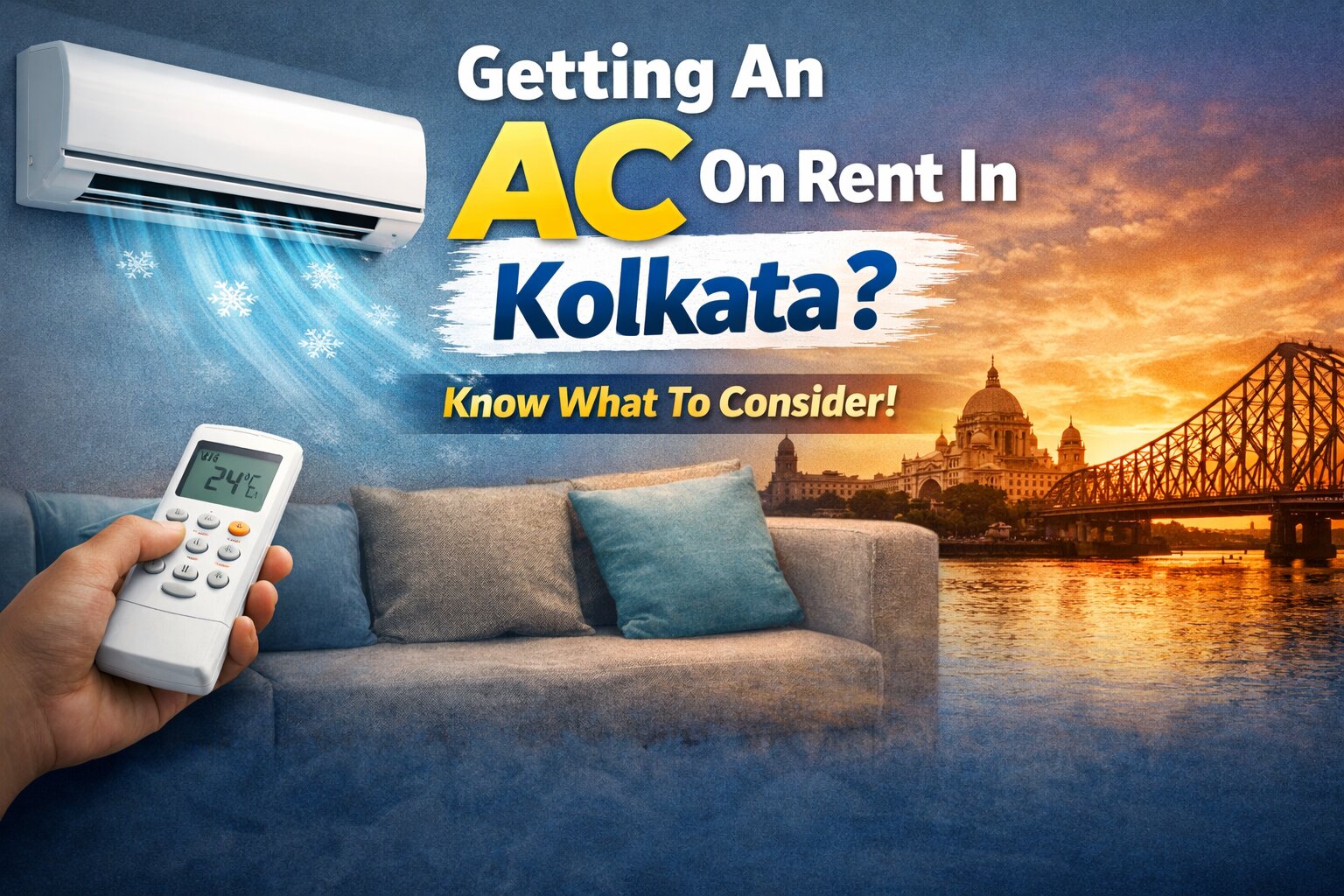 Getting An AC On Rent In Kolkata? Know What To Consider!