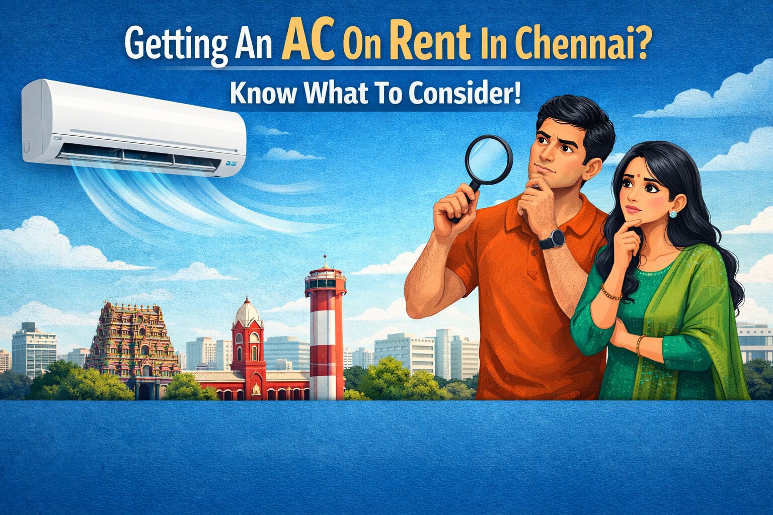 Getting An AC On Rent In Chennai?