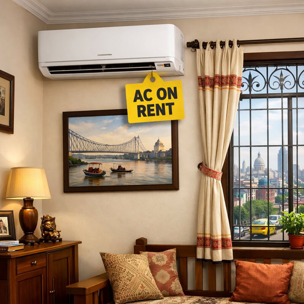 Getting An AC On Rent In Kolkata? generate image

