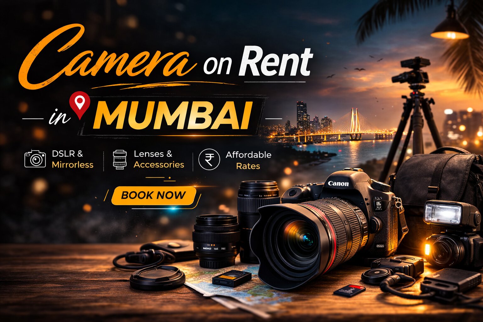 Camera on Rent in Mumbai