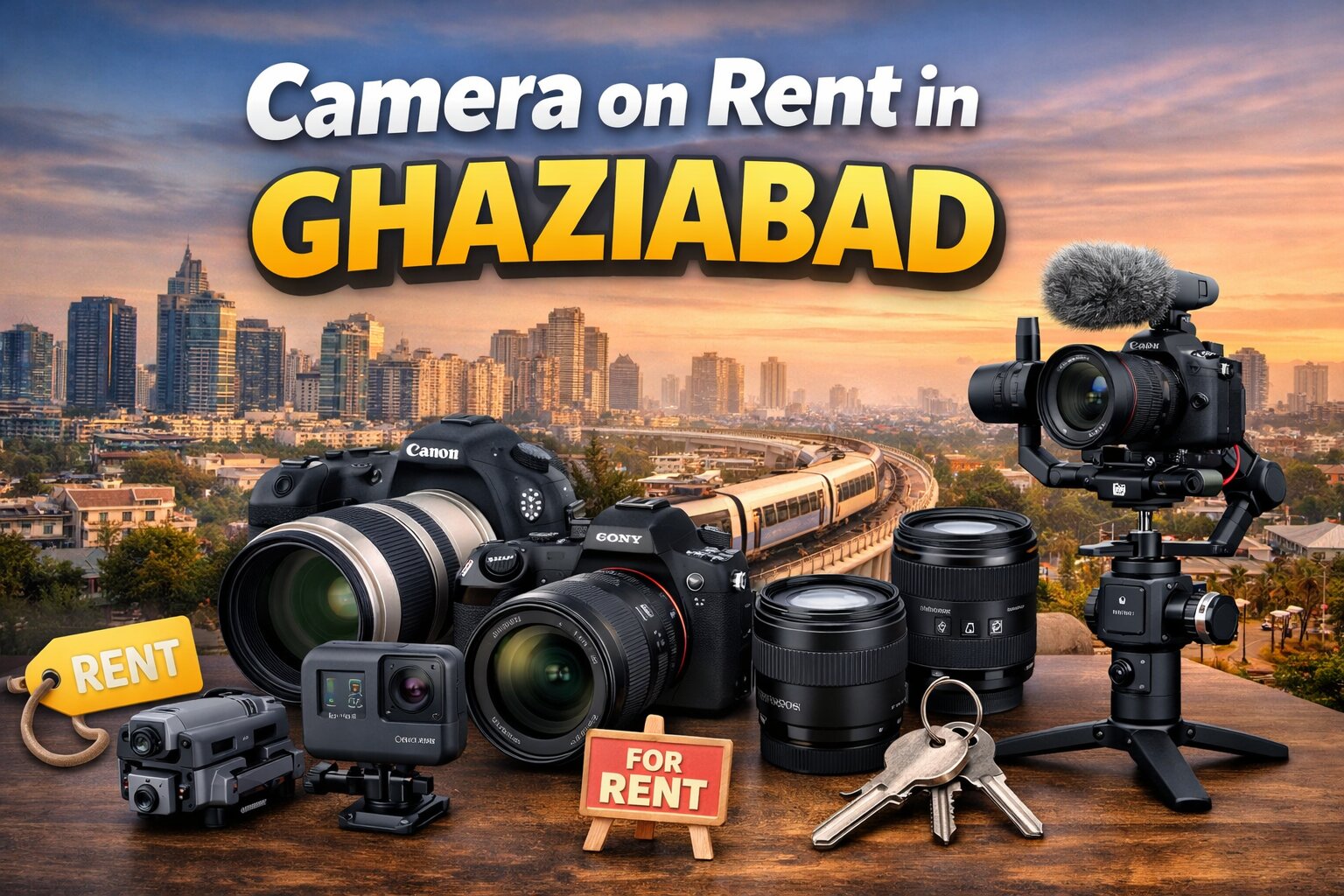 Camera on Rent in Ghaziabad