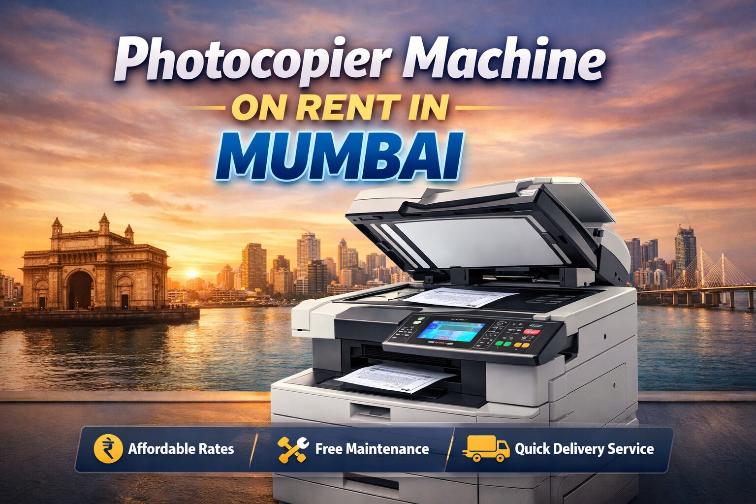 Photocopier Machine on Rent in Mumbai
