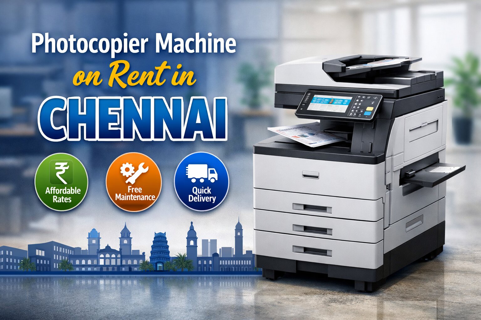Photocopier Machine on Rent in Chennai
