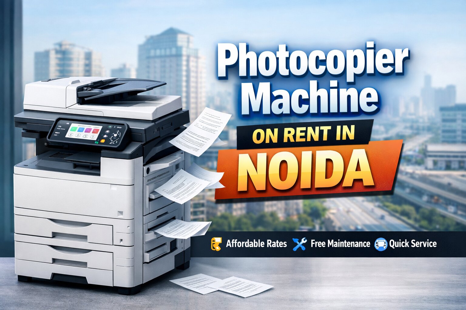 Photocopier Machine on Rent in Noida