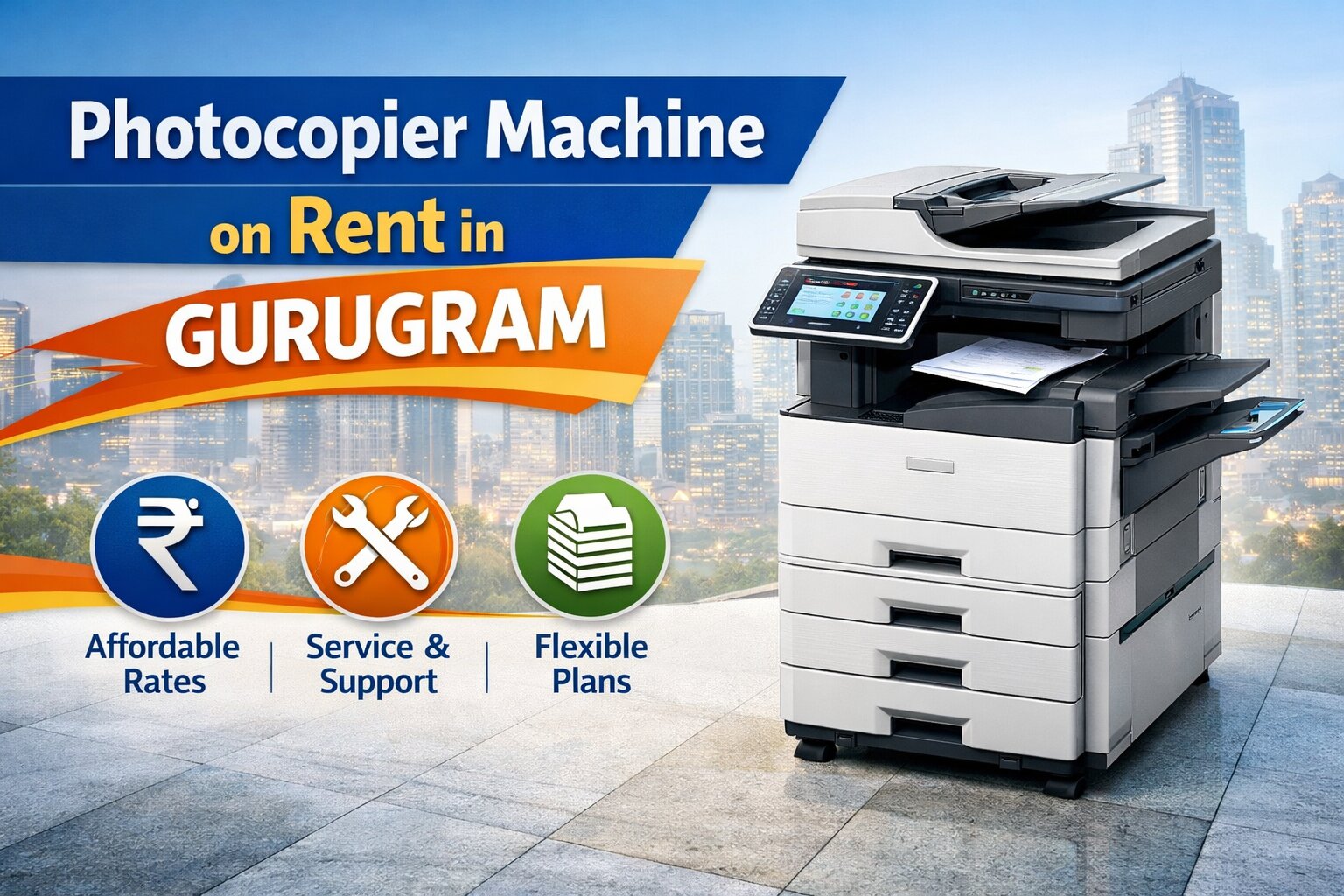 Photocopier Machine on Rent in Gurugram